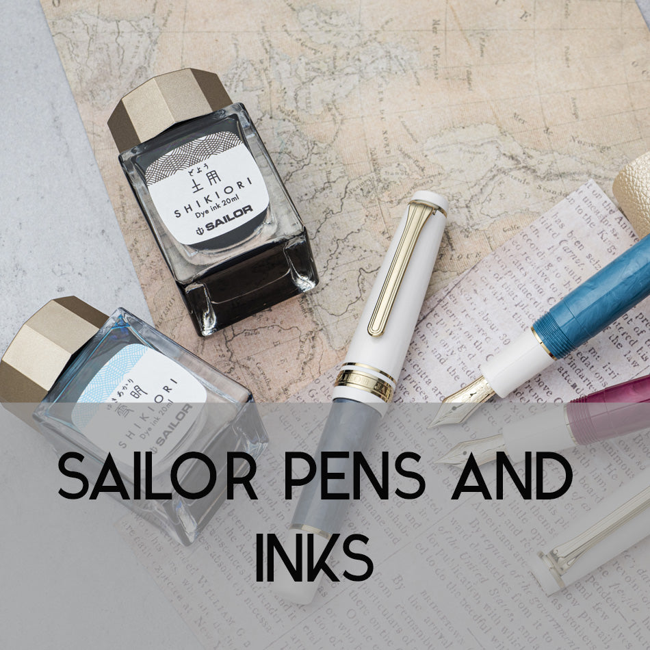 Sailor Manyo Bottled Fountain Pen Ink - Kuzu – Flax Pen to Paper