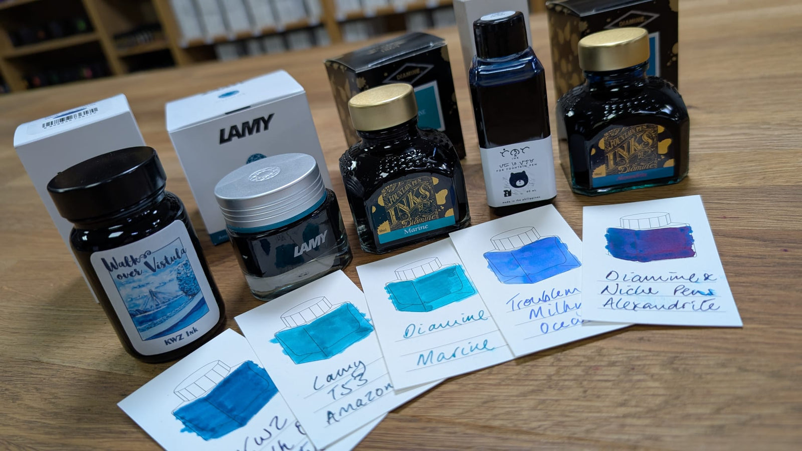 Blue Fountain Pen Ink | 5 Best Sellers