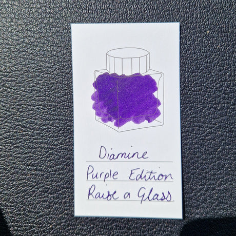 Diamine Inkvent Purple Edition Ink - Raise A Glass