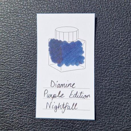 Diamine Inkvent Purple Edition Ink - Nightfall