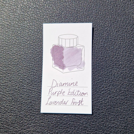 Diamine Inkvent Purple Edition Ink - Lavender Frost