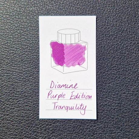 Diamine Inkvent Purple Edition Ink - Tranquillity