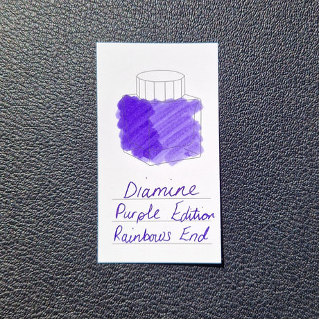 Diamine Inkvent Purple Edition Ink - Rainbows End