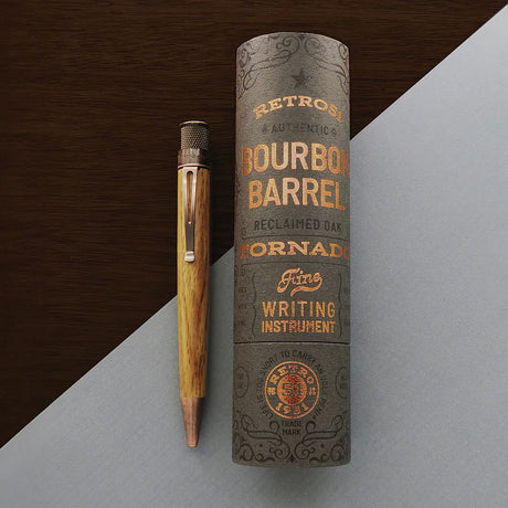 Retro 51 Tornado Rollerball Pen - Bourbon Barrel