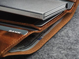 Pularys Colorado RFID Wallet - Saddle Leather