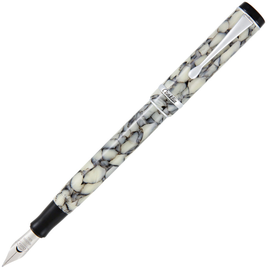 Conklin Duragraph Fountain Pen - Cracked Ice