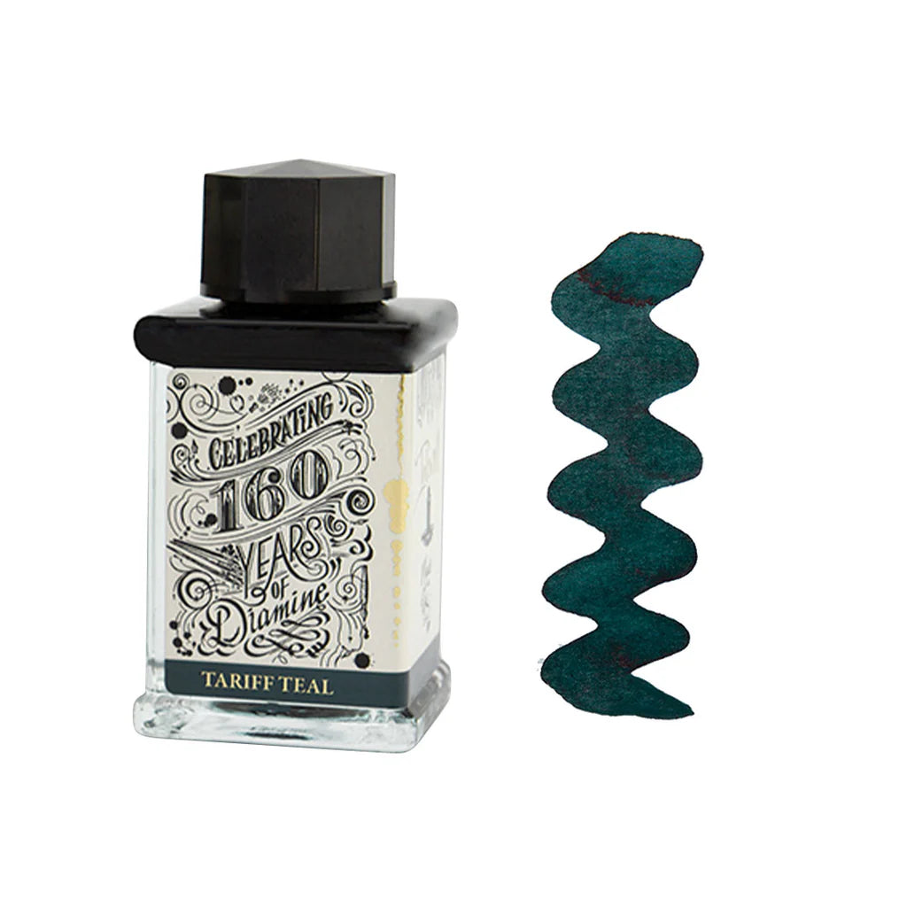 Diamine 160th Anniversary Ink - Tariff Teal