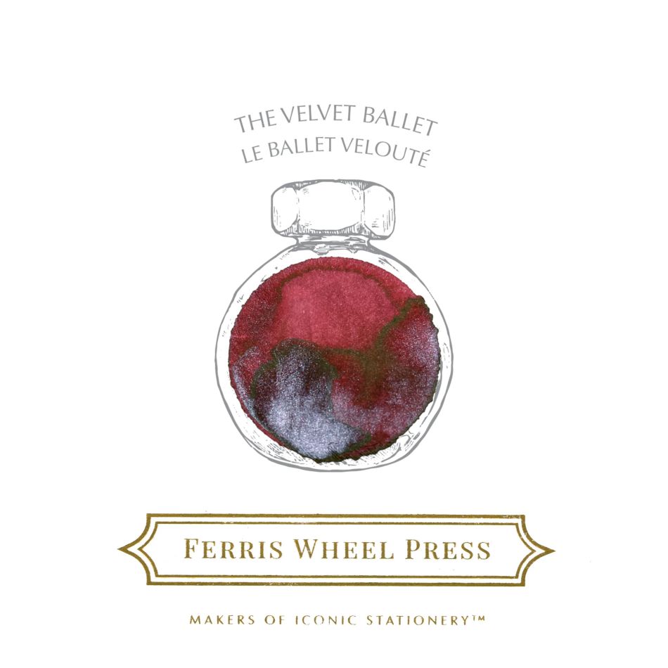 Ferris Wheel Press 38ml Ink - The Velvet Ballet