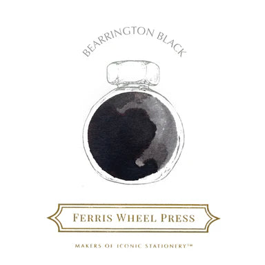 Ferris Wheel Press 38ml Ink - Bearrington Black