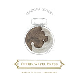 Ferris Wheel Press 38ml Ink - Leadcast Letters