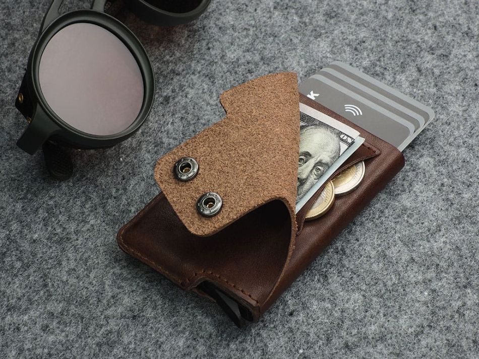 Pularys FUNKY RFID Wallet - Nomad Leather