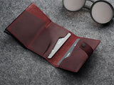 Pularys Hiker RFID Wallet - Hunter Leather