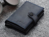 Pularys Hiker RFID Wallet - Hunter Leather