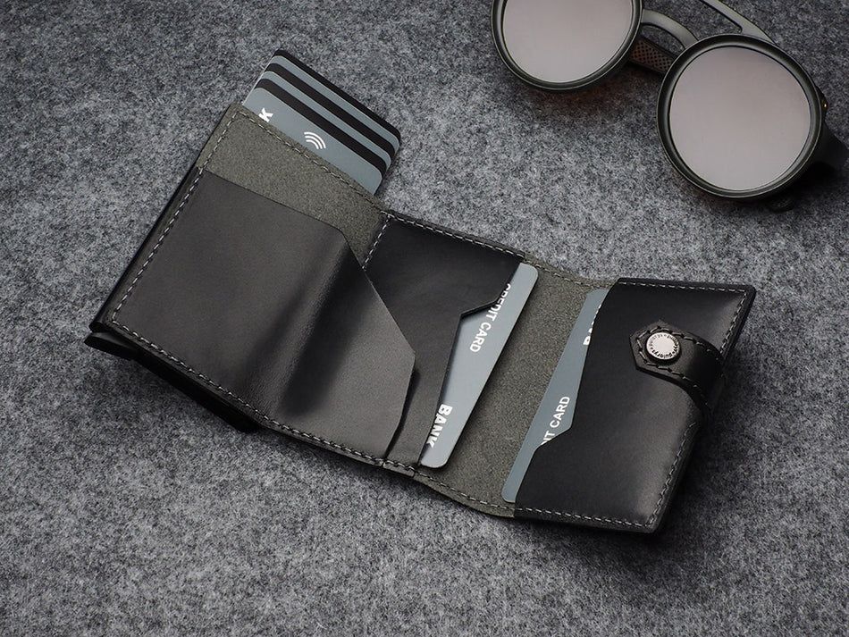 Pularys Hiker RFID Wallet - Nomad Leather