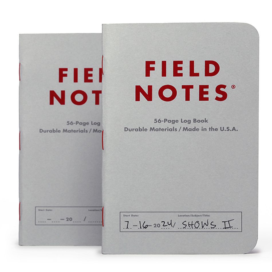 Field Notes Index Edition 2 Pack Logbooks