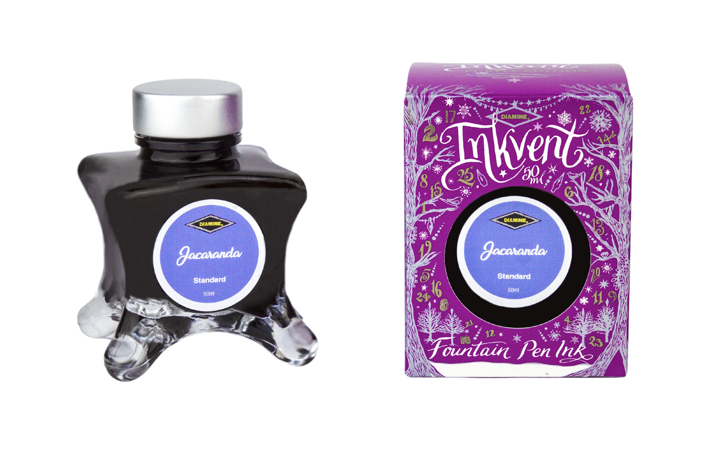 Diamine Inkvent Purple Edition Ink - Jacaranda