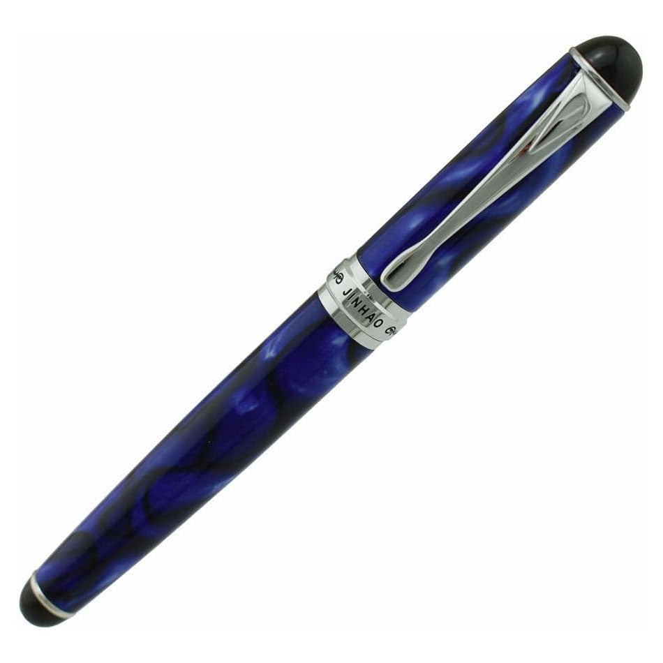 Jinhao X750 Fountain Pen - Blue Marbled