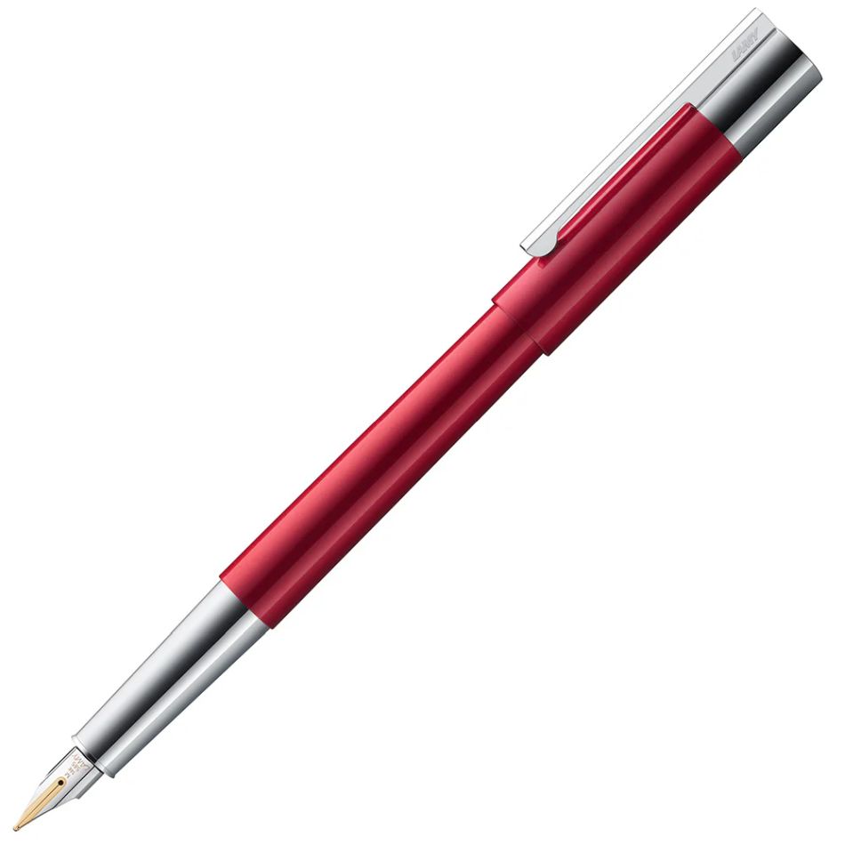 Lamy Scala Fountain Pen - Piano Red (14c nib)