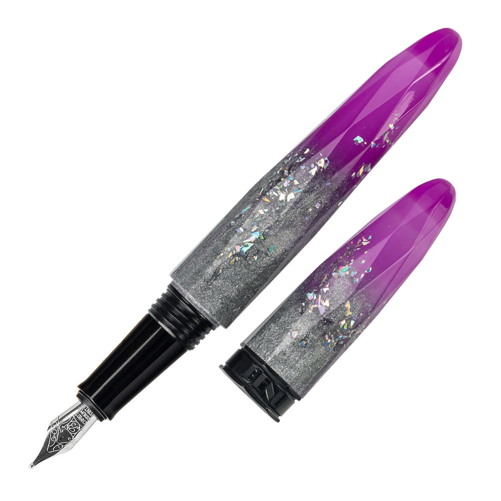 Benu Briolette Fountain Pen - Luminous Mauve