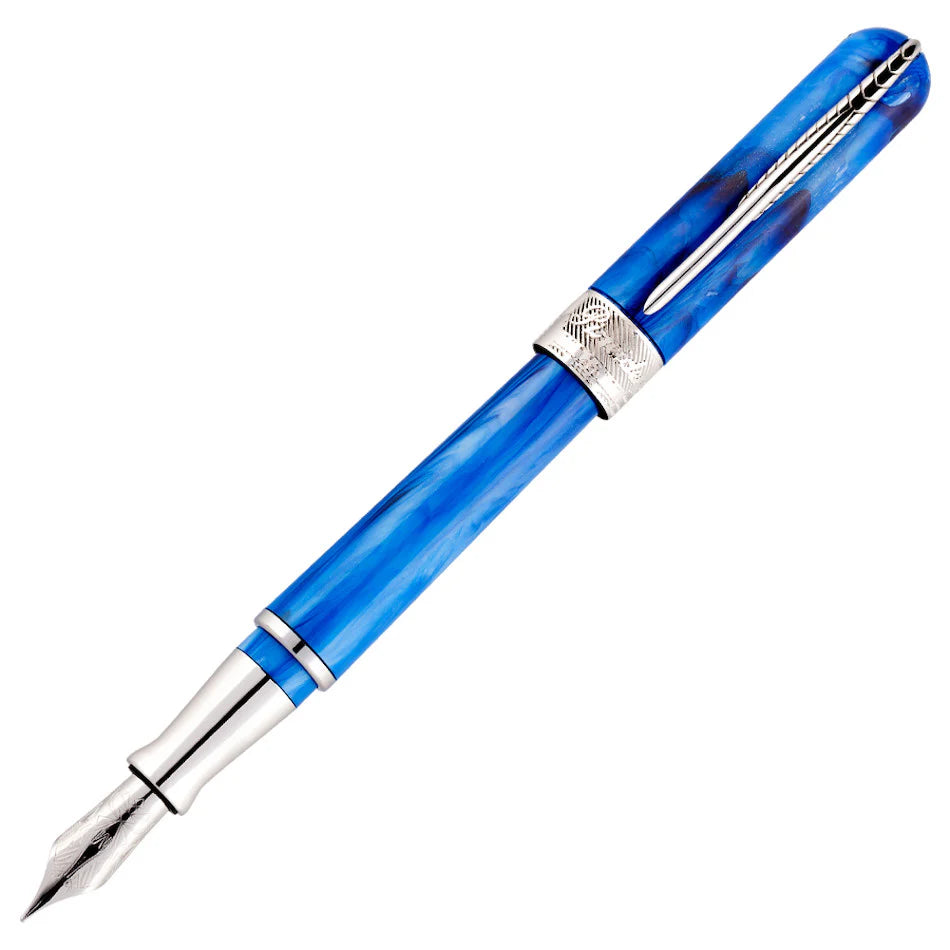 Pineider Avatar UR 2019 Fountain Pen - Neptune Blue