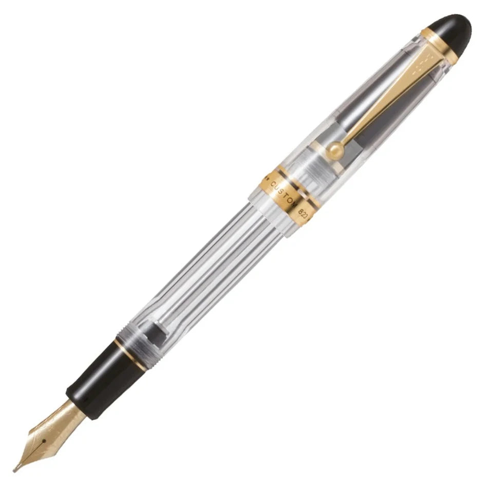 Pilot Custom 823 Fountain Pen - Transparent Clear