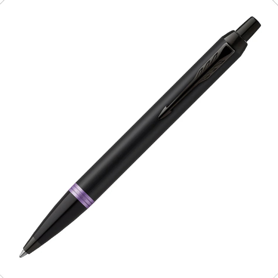 Parker IM Vibrant Rings Ball Pen - Amethyst Purple