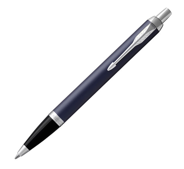 Parker IM Ball Pen - Blue with Chrome Trim