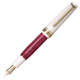 Sailor Professional Gear Slim Mini Rencontre Fountain Pen - Bordeaux Foncé