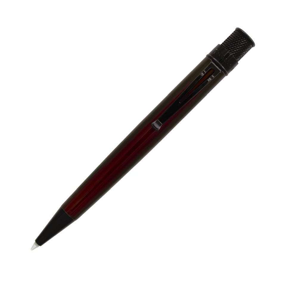 Retro 51 Tornado Rollerball Pen - Black Cherry Stealth