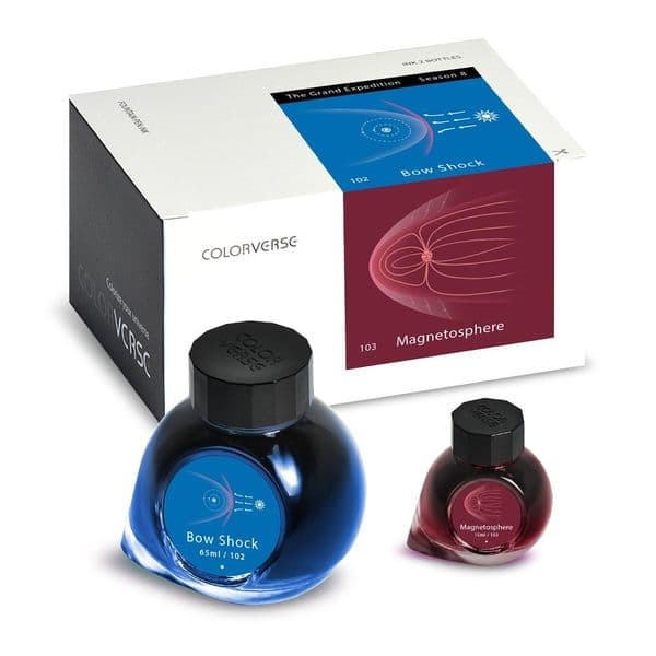 Colorverse Bow Shock & Intense Magnetic Field Ink (No. 102 & 103)