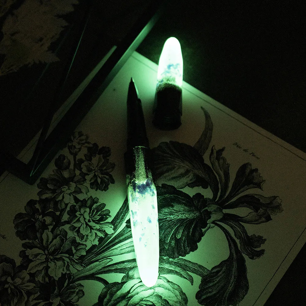 Benu Briolette Fountain Pen - Luminous Jade